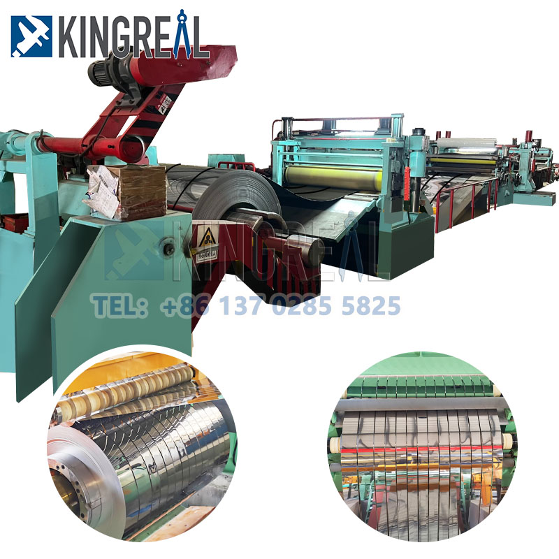 (0.3-4.0) x1650 mm yüksekliğinde hassas bobin kayma makinesi