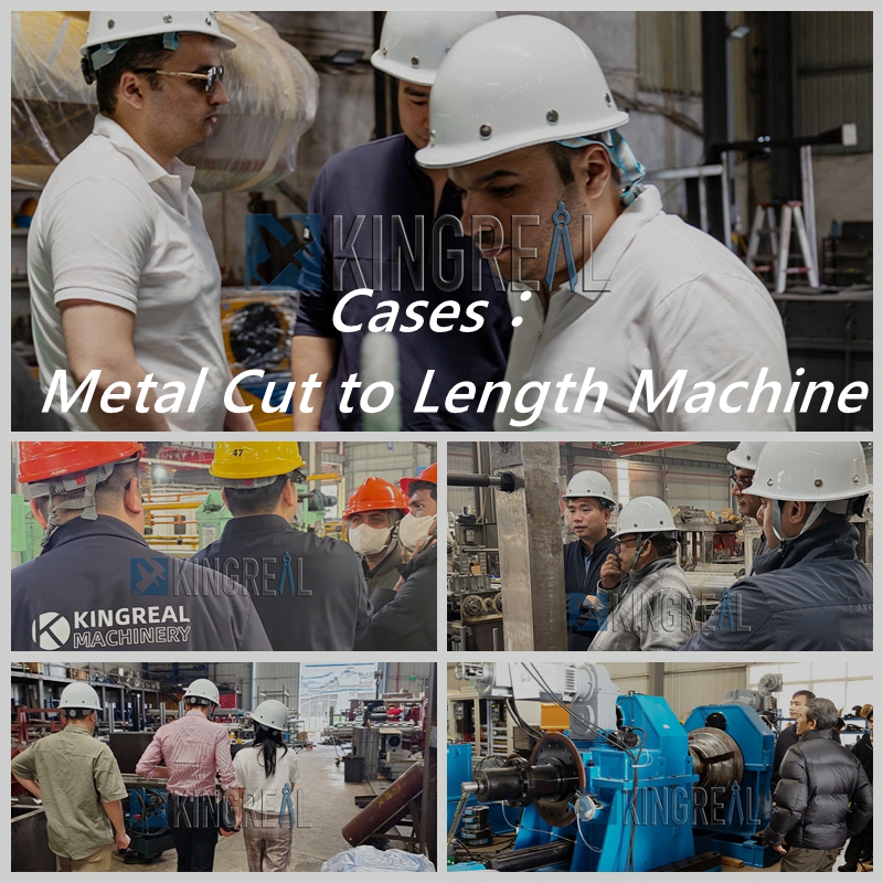 Case ： Uzunluk makinesinden metal kesme
