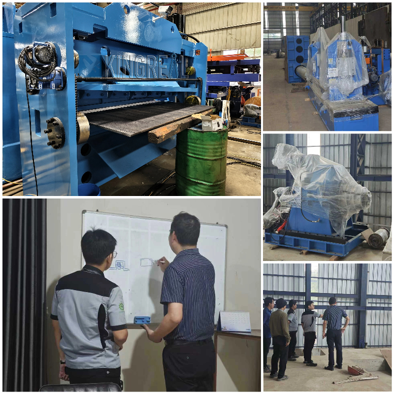 Endonezya'da Çelik Boy Kesme Makinası