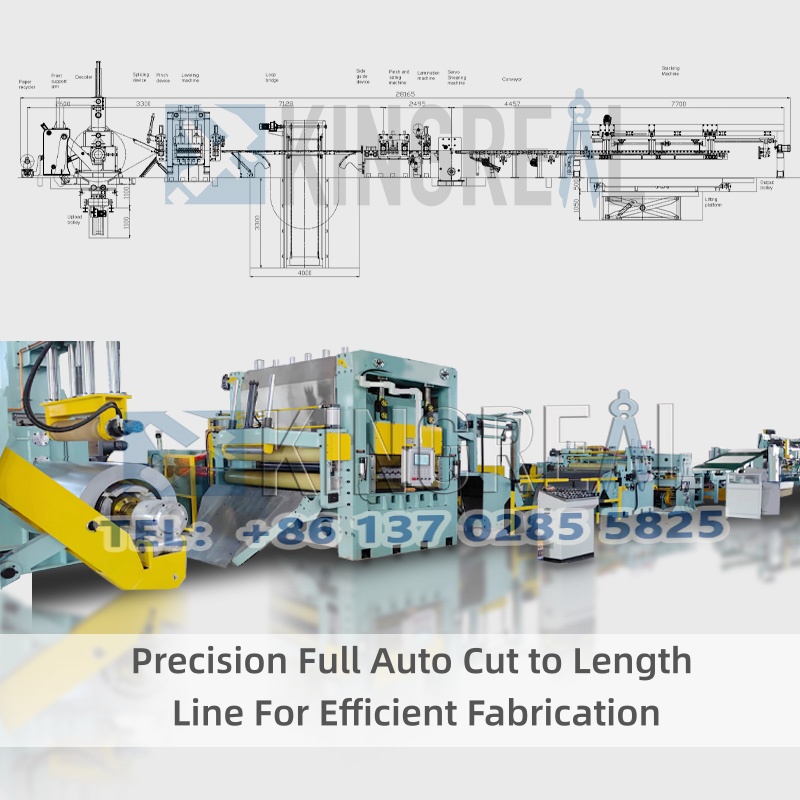 Verimli Üretim İçin Hassas Tam Otomatik Boy Kesme Hattı