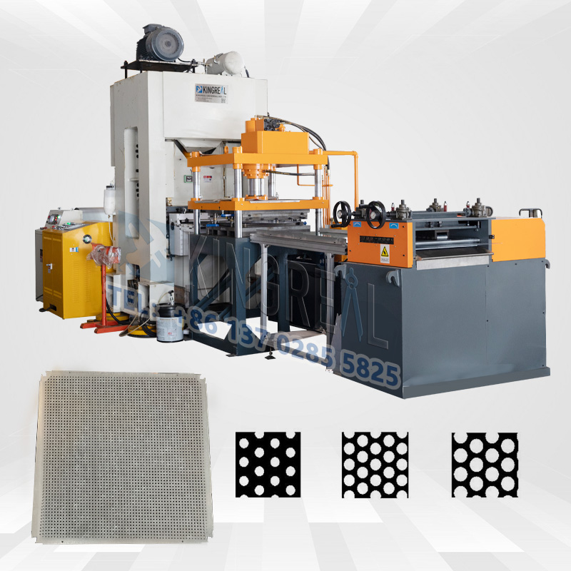 Tam Otomatik Delikli Metal Üretim Hattı