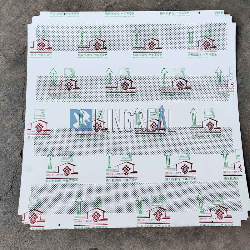 Metal Ceiling Tile Perforation Line