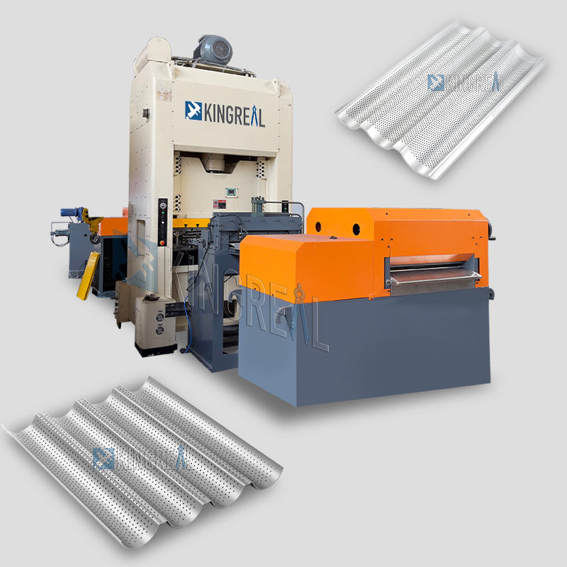 Metal Baget Tepsi Delikli Delme Makinesi